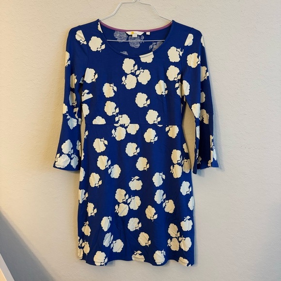 Boden Miriam Tunic Floral Long Sleeve Dress - Picture 2 of 4